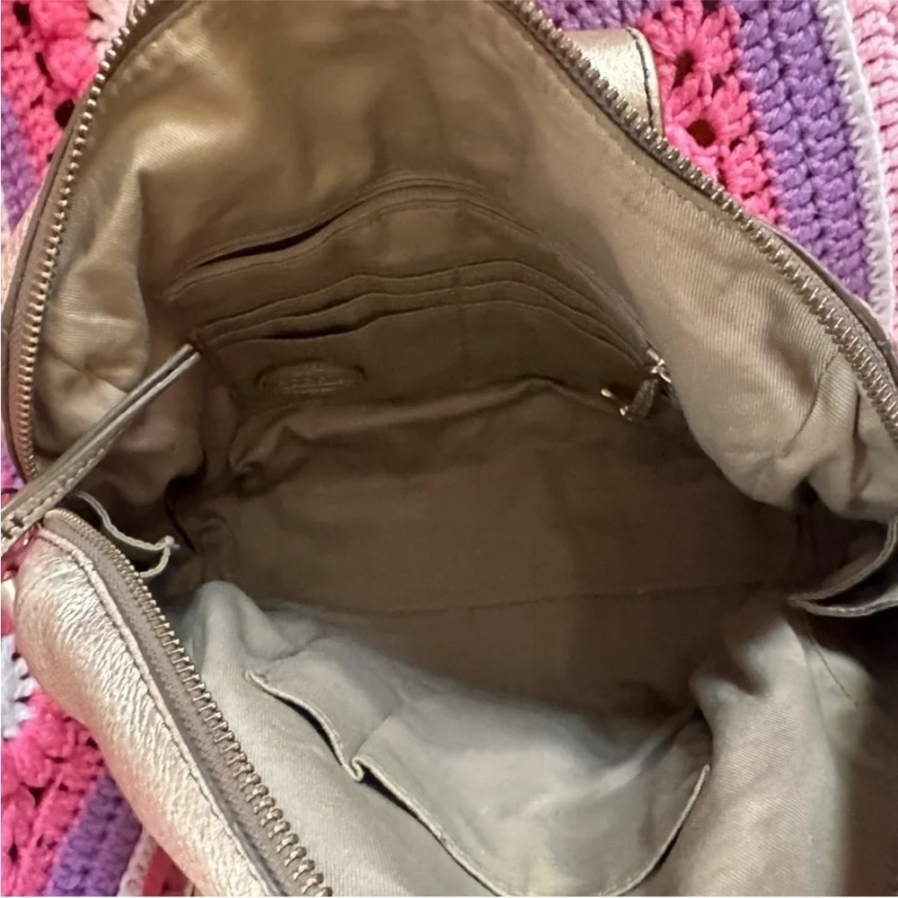 CLOSE OUT SALE FOSSIL Sydney Explorer Tote Project Bags Repair Lot Rehab Bundle - Picture 7 of 12